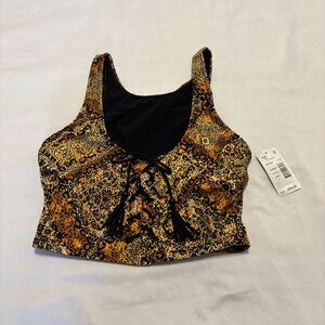DONATING SOON NWT Skinnydippers Leopard Print Top with Bold Design